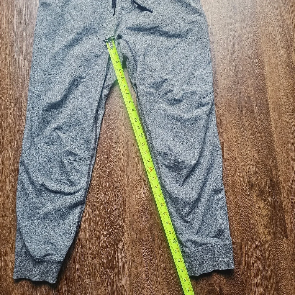 Lululemon Sweatpants Mens Large L Revival Heather Gray Fleece Joggers Lounge - Picture 4 of 8